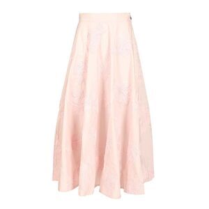Rotate Women The Flower Maxi Light Pink Long Skirt